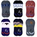 Anti-Slip Unisex men women Cotton Invisible No show Loafer Socks with anti slip silicon grip stylish formal half running shock short free size combo moja pack short sneaker solid...