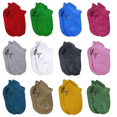 Antibacterial Ankle Length All Seasons Soft Knitted Cotton