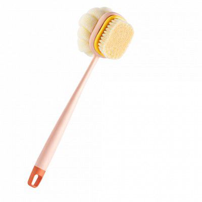ANTIL'S 2-in-1 Body Bath Brush with Soft Bristles & Loofah  Men & Women