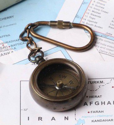 Exim Decor Antique Ross London Brass Compass