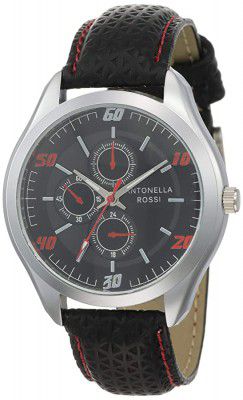 Antonella Rossi Analog Black Dial Unisexs Watch-LB190365