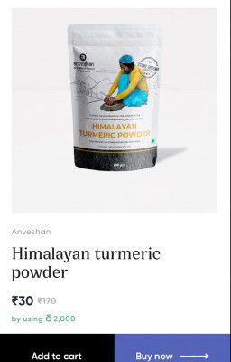 Anveshan Himalayan turmeric powder