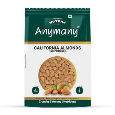 ANY MANY 100% Pure Raw California Almonds 1 Kg Pack