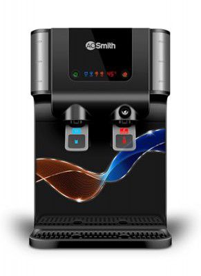 AO Smith Z9 Pro Black Instant Hot and Ambient Water RO+SCMT+Copper+Alkaline+Mintech |10L Storage | Water Purifier for Home