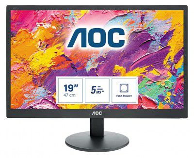AOC 18.5" LED Backlit Computer Monitor (E970SWN)