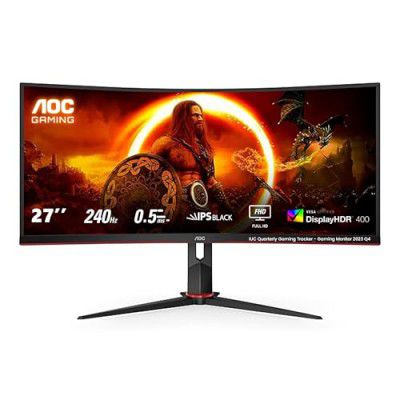 AOC 27G2Z 27" Gaming Monitor Ultra-Fast FHD 1920x1080 IPS Panel