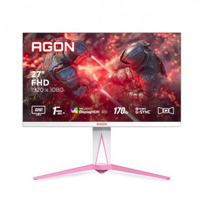 AOC AG275QXR 27" QHD Gaming Monitor, 170Hz Refresh Rate