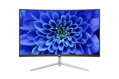 AOC C24V1H/WS 23.6 Curved LCD Monitor with LED Backlights with VGA Port, HDMI Port