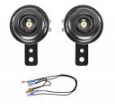 AOWBikes Small Double Horn with Wire (12V,400 Hz,105-118 dB) Universal For All Bikes G-03...
