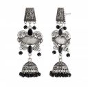 Apara Silver Plated Oxidised Earrings Jewellery for Girls...