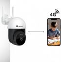 ApnaCam 4G All Sim Support 3MP PTZ 2-way Audio 360° Live View Alarm Waterproof Outdoor Security Camera  (1 Channel)...