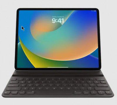 Apple Bluetooth Smart Keyboard Folio for iPad Pro 12.9 Inch (3rd, 4th, 5th & 6th Gen) (Convenient Viewing Angles, Black)