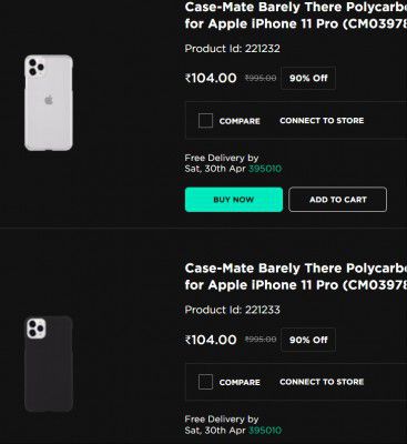 Apple Case Cover Upto 93% Off