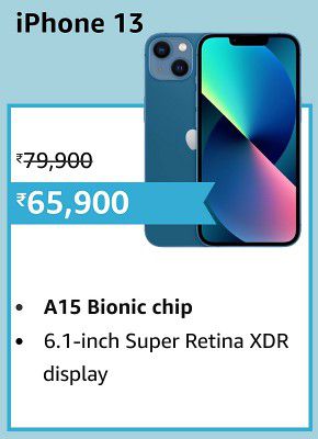 Apple iPhone 13 (128GB) @ 65,990