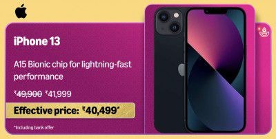 Apple iPhone 13 (128GB) - Starlight