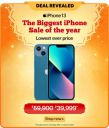 Apple iPhone 13 @ ₹39999 on Amazon ...