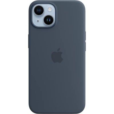 Apple iPhone 14 Silicone Case with MagSafe - Storm Blue ???????