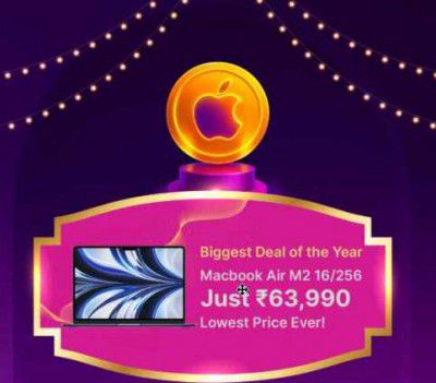 Apple Macbook Big Billion Days Price & Offers