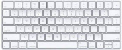 Apple Magic Keyboard MK2A3HN/A Bluetooth Laptop Keyboard  (White)