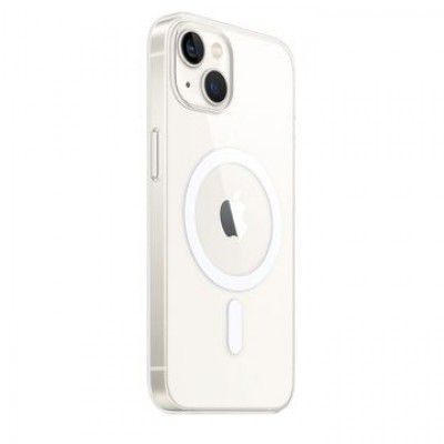 Apple Polycarbonate Back Cover for Apple iPhone 13 (Supports Wireless Charging, Clear)