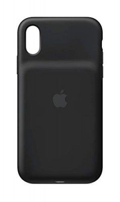 Apple Silicone Smart Battery Case for iPhone XR - Black
