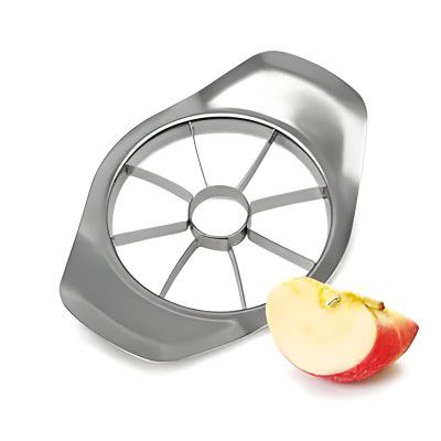 Apple Slicer, Corer, Cutter, Divider with 8 Stainless Steel Sharp Blades