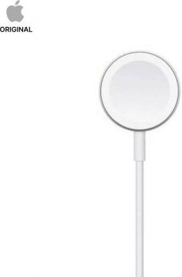 Apple SMPS Charger for Smartwatch with Detachable Cable (White)