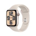 Apple Watch SE (2nd Gen, 2023) [GPS + Cellular 44mm] Smartwatch with Starlight Aluminum Case with Midnight Sport Band M/L. Fitness & Sleep Tracker, Crash Detection, Heart Rate Monitor, Retina Display...