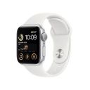Apple Watch SE (2nd Gen) [GPS 40 mm] Smart Watch w/Silver Aluminium Case & White Sport Band. Fitness & Sleep Tracker, Crash Detection, Heart Rate Monitor, Retina Display, Water Resistant...