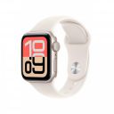 Apple Watch SE 3 GPS 40mm Starlight Aluminium Case with Starlight Sport Band - M/L...