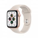 Apple Watch SE (GPS, 44mm) - Gold Aluminium Case with Starlight Sport Band - Regular...