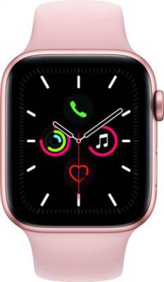 Apple Watch Series 5 GPS + Cellular (Pink Strap, Regular)