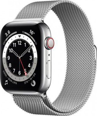Apple Watch Series 6 GPS + Cellular (Silver Strap, Regular)