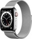 Apple Watch Series 6 GPS + Cellular (Silver Strap, Regular)...