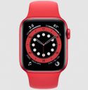 Apple Watch Series 6 Smartwatch (GPS+Cellular, 40mm) (Blood Oxygen Sensor, M06R3HN/A, Red, Sport Band)...