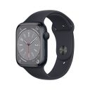 Apple Watch Series 8 GPS 45mm Aluminium Case with Midnight Sport Band...