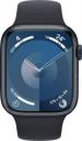 Apple Watch Series 9 GPS 45mm Aluminium Case with Sport Band - S/M  (Midnight Strap, Free Size)...