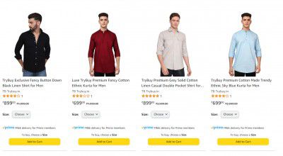 Apply 50% Coupon on Casual Cotton Shirts for Men