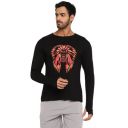 Ap'pulse Men Regular Fit Printed Long Sleeve Thumbopen Round Neck Tshirt...