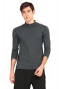 Ap'pulse Men's 1/4 HiNeck Raglan Zipper...