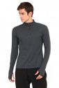 Ap'pulse Men's 1/4 HiNeck Thumbopen Zipper...