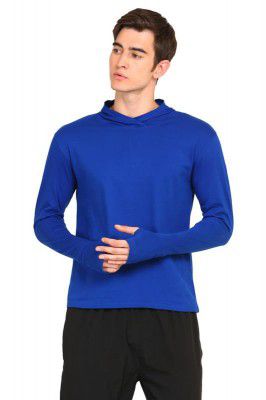 Ap'pulse Men's Long Sleeve Thumbopen Hoodie