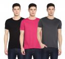 Ap'pulse Men's Short Sleeve Round Neck Tshirt(Pack of 3)...