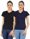 Ap'pulse Women's Combo T Shirt (Pack of 2)...