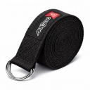 Aprodo Yoga Strap (6/8/10 Feet Size Option) 1.5" Width 100% Cotton Straps with Adjustable D-Ring Buckle