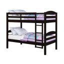 Aprodz Mango Wood Fistza Kids Bunk Beds with Ladder for Bedroom | Brown Finish...