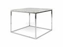 APRODZ Perlite Stylish Marble Center Coffee Table for Living Room Portable Teapoy Accent Table...