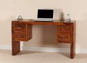 APRODZ Sheesham Wood Benld Study Desk Table for Home and Office | Brown Finish...