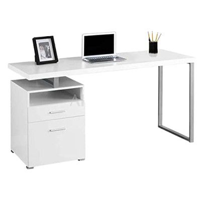 APRODZ Solid Wood Abanda Study Desk Table for Home and Office