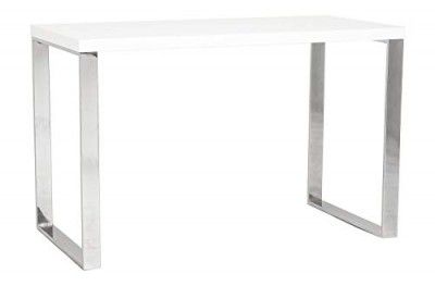 APRODZ Solid Wood Clearcut Study Desk Table for Home and Office White Finish, White/ss, Standard (az-d-1)